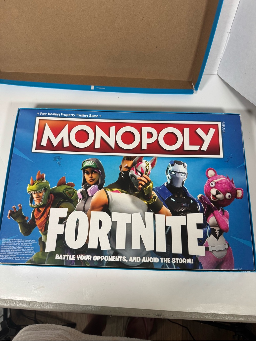 Hasbro Monopoly Fortnite Board Game - Pre Owned, Complete Set
